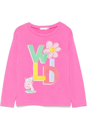 Billieblush Playera con eslogan estampado