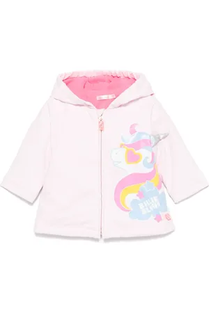 Billieblush Chamarra con estampado de unicornio