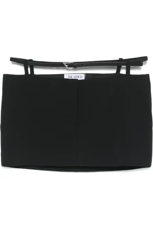 The Attico Falda corta con cintura doble