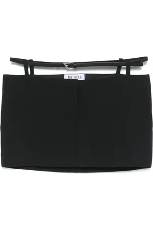 The Attico Falda corta con cintura doble