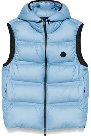 Moncler Chaleco Lausen con capucha