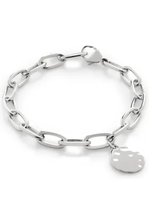 Monica Vinader Pulsera en plata de ley con dije