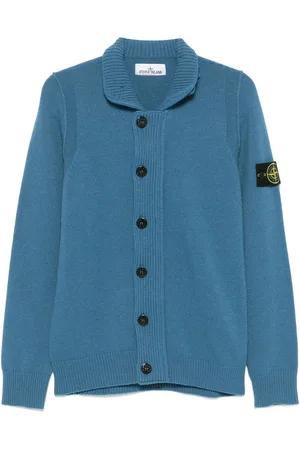 Stone Island Cárdigan con distintivo Compass