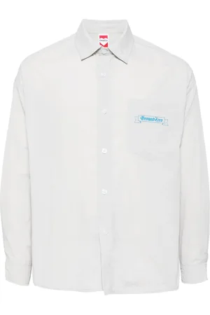 Ground Zero Camisa con logo estampado Gothic