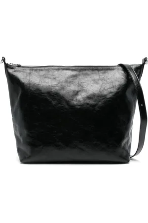 Marine Serre Bolsa crossbody con monograma en relieve
