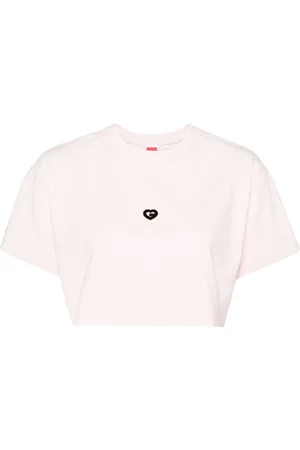 Ground Zero Playera corta con aplique del logo