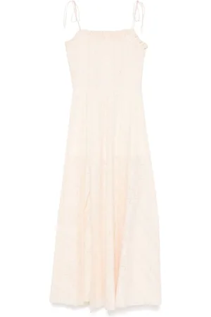 PNK Vestido con motivo en zigzag