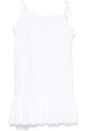 PNK Vestido corto con motivo en zigzag