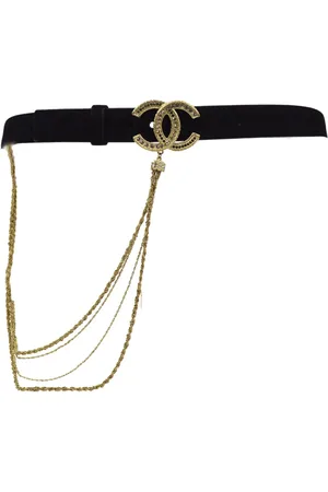 CHANEL Cinturón con logo CC 2012