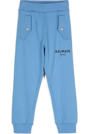 Balmain Pantalones con logo estampado