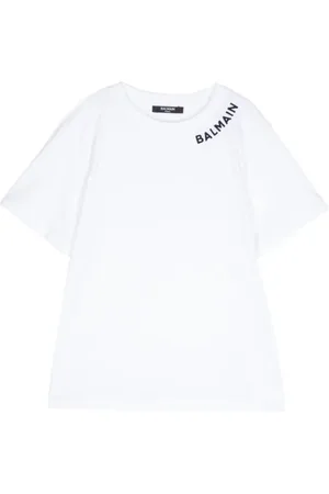 Balmain Playera con logo bordado