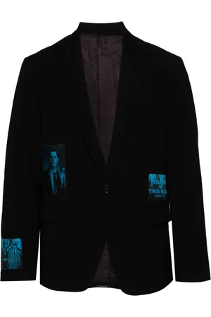 UNDERCOVER Blazer con botones y estampado gráfico