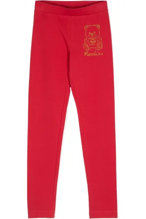Moschino Pantalones con logo estampado