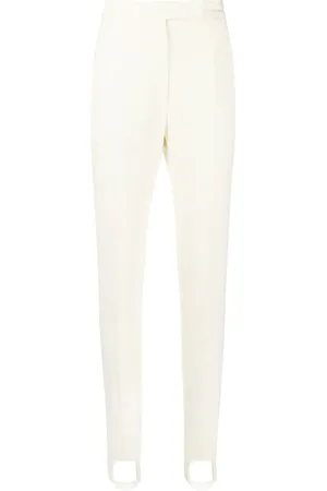 Max Mara Pantalones slim con tiro alto