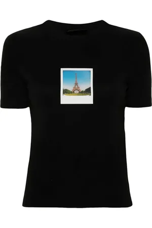 Balenciaga Playera con fotografía estampada