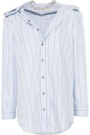 Y / PROJECT Camisa con rayas estampadas