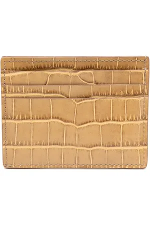 Tom Ford Tarjetero con efecto de piel de cocodrilo en relieve