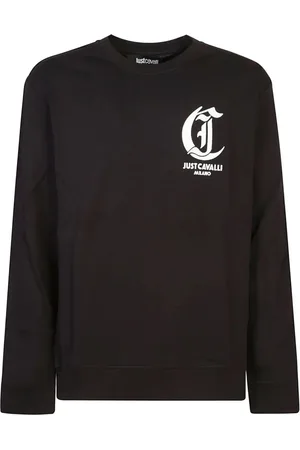 Roberto Cavalli Sudadera con logo bordado