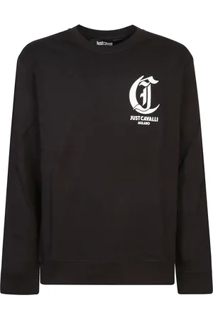 Roberto Cavalli Sudadera con logo bordado