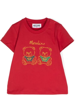 Moschino Playera con logo estampado
