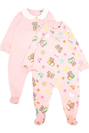 Moschino Set de mameluco con motivo Teddy Bear