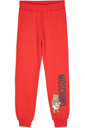Moschino Pantalones con motivo Teddy Bear