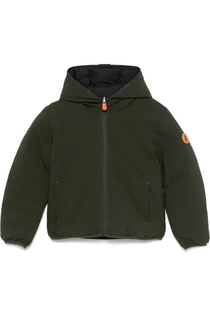 save the duck Chamarra capitonada con diseño reversible