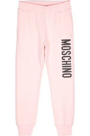 Moschino Pantalones con logo estampado