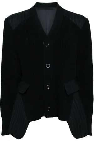 SACAI Cárdigan con paneles