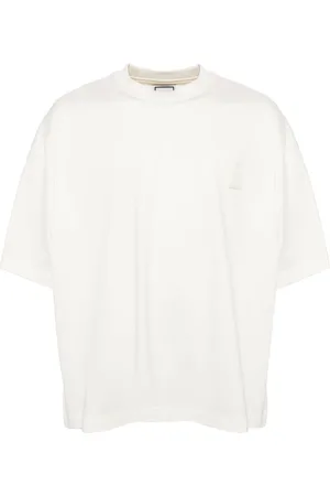 WOOYOUNGMI Playera con parche del logo