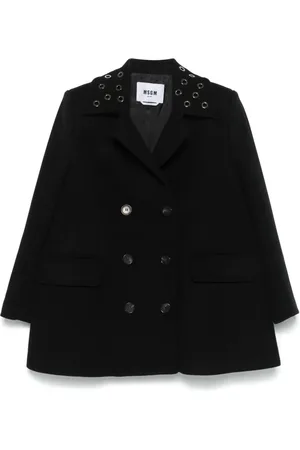 Msgm Abrigo con detalle de ojales