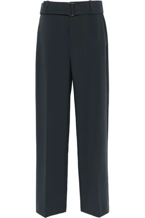 Vince Pantalones anchos con cinturón