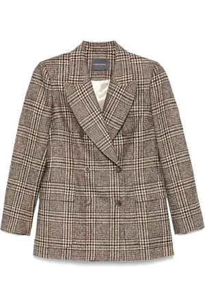 LORENA ANTONIAZZI Blazer a cuadros