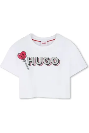HUGO BOSS Playera con logo estampado