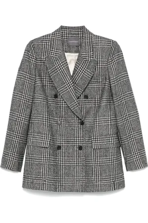 LORENA ANTONIAZZI Blazer a cuadros