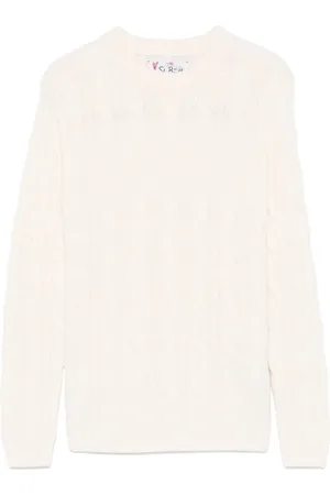 MC2 SAINT BARTH Suéter con logo en jacquard