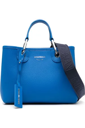 Emporio Armani Tote con sello del logo