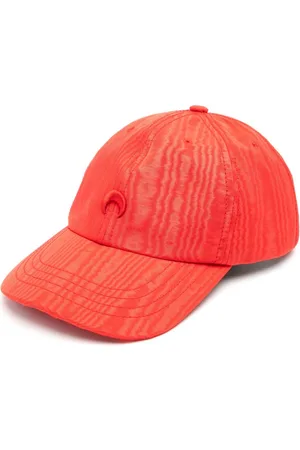 Marine Serre Gorra con efecto muaré