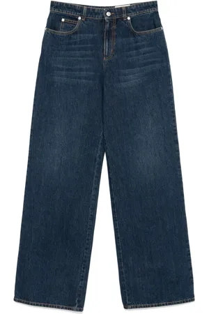 Alexander McQueen Jeans anchos
