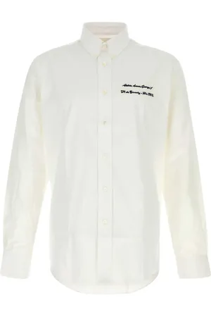 Givenchy Camisa de popelina con logo bordado