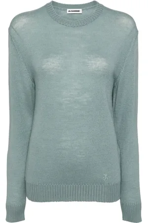 Jil Sander Suéter con cuello redondo