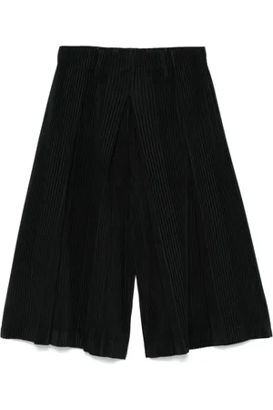 Issey Miyake Pantalones de vestir con pinzas
