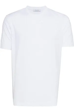 Cruciani Playera con cuello redondo