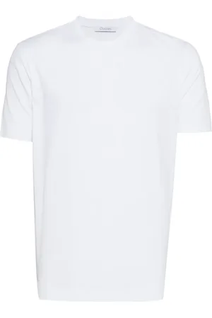 Cruciani Playera con cuello redondo