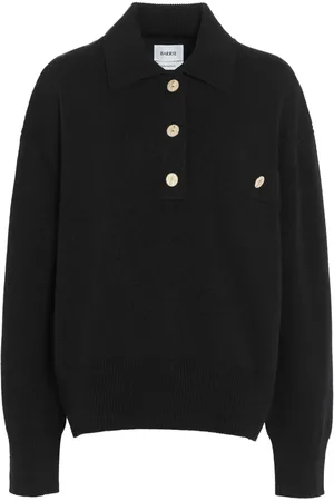 Barrie Suéter de cachemira estilo playera tipo polo