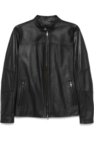 Michael Kors Chamarra biker con cuello falso