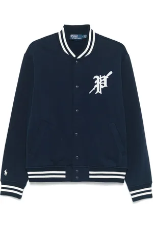Ralph Lauren Chamarra bomber con parche del logo