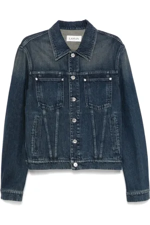 Lanvin Chamarra con parche del logo