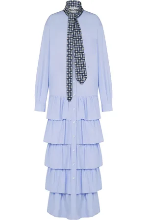 Moschino Vestido con volantes