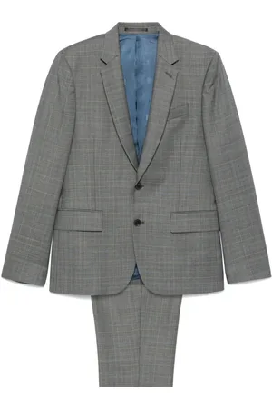 Paul Smith Traje con motivo de cuadros